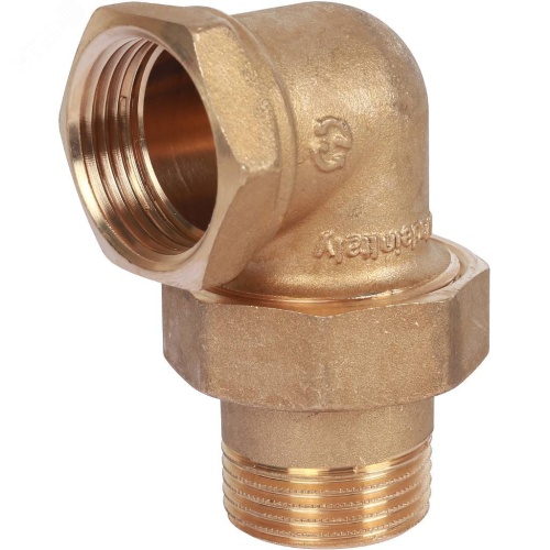 Соединение разъемное угловое 'американка' ВН 1' | код SFT-0058-000001 | STOUT Соединение разъемное угловое 'американка' ВН 1' | код SFT-0058-000001 | STOUT