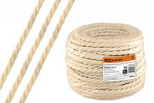 Ретро провод Эко 3х2.5 витой ГОСТ бежевый (бухта 20м) | код SQ2801-0214 | РЭМЗ ТМ