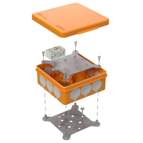 Коробка огнестойкая разветвительная для о/п двухкомпонентная 60-0303-FR6.0-4-2-Р Е15-Е60 RAL2004 100х100х40 (16 шт/кор) Промрукав | код 60-0303-FR6.0-4-2-Р | ПРОМРУКАВ Коробка огнестойкая разветвительная для о/п двухкомпонентная 60-0303-FR6.0-4-2-Р Е15-Е60 RAL2004 100х100х40 (16 шт/кор) Промрукав | код 60-0303-FR6.0-4-2-Р | ПРОМРУКАВ