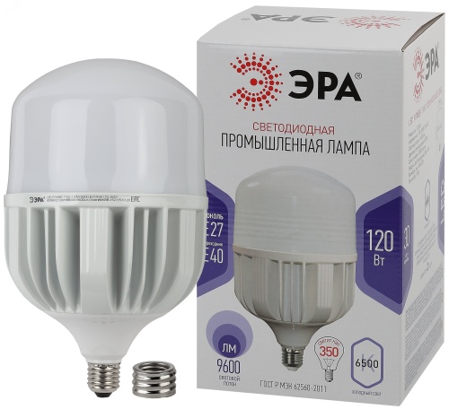 Лампа светодиодная LED POWER T160-120W-6500-E27/E40 (диод колокол 120Вт холодн E27/E40) (6/144) | код Б0049104 | ЭРА
