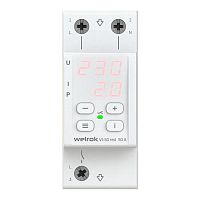 Реле напряжения с контролем тока VI-50 red Welrok 4660251140267