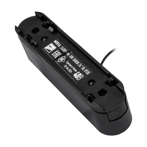 Светильник трековый светодиодный низковольтный ДПО16 2408P-1m 8W 3000K 24° черный IP20 Jazzway | код 5056770 | JazzWay фото 4