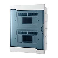 Бокс с прозрачной крышкой ЩРВ-П-16 для внутр.уст.16-х модульных устройств | код 730-1000-016 NEW | Lezard