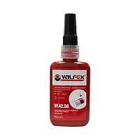 Клей-герметик анаэробный тюбик (50мл) (демонтаж с нагревом) (120/10) красн. | код VF.42.50 | VALFEX