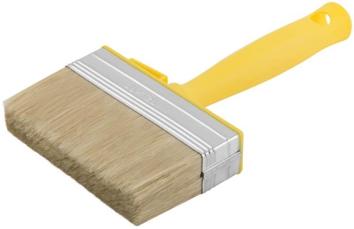 Макловица натуральная светлая щетина пластиковый корпус полая ручка "мини" 30х120мм FIT 01643 фото 2