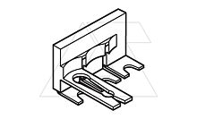 Скользящая перемычка PCS3 для клемм M6/8.ST.. на 3 контакта, IP21 | код 19987222 | Entrelec