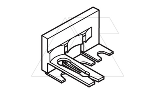 Скользящая перемычка PCS3 для клемм M6/8.ST.. на 3 контакта, IP21 | код 19987222 | Entrelec