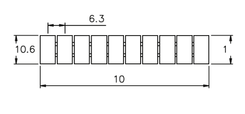 306801/1...1 Маркировочная пластина, шт | код 306801/1...1 | SUPU