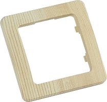 MASTER Рамка на 1 пост, сосна | код Р401-02 | HEGEL