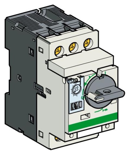 Выключатель автоматический для защиты электродвигателей | код GV2P08AE11TQ | Schneider Electric 