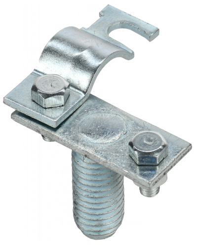 Держатель пров. кругл. 8-10мм на изол. штангу оц. сталь IEK | код ZIS10D-SH-04-18 | IEK