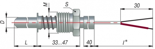 Преобразователь термоэлектрический ДТПL124-00.160/4 | код 150823 | ОВЕН Преобразователь термоэлектрический ДТПL124-00.160/4 | код 150823 | ОВЕН