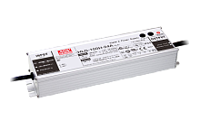 Источник питания AC-DC, 100Вт, IP65, вход 90…305В AC, 47…63Гц/127…431В DC, ККМ, выход 54В/1.77А, изоляция 3750В AC, в кожухе 220х68х39, -55…+70С, подстройка тока/напряжения | код HLGP-100H-54A | MeanWell