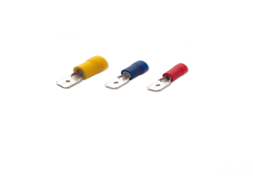 PFE-1488 Наконечн. изол. 0,5...1,5 мм.кв., плоский штифтовой, 4,8х0,8 (красный), упак. 200 шт. | код PFE-1488 | Plastim