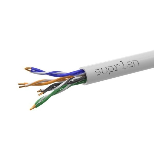 Кабель UTP 4х2хAWG24 кат. 5е Cu LSZH нг(А)-HF In. Standard | код 01-0320-1 | SUPRLAN