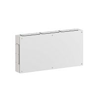 Корпус клеммный металлический SDE ВxШxГ 800x400x120 мм с фланцами, IP66 | код R5SDE8412F | DKC