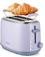Тостер Kitfort КТ-6215 980Вт сиреневый | код 2023585 | KITFORT