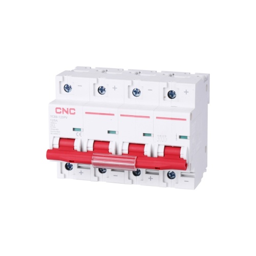 Автоматический выключатель DC YCB8-125PV 4P 100A DC1000 | код EN000127 | CNC