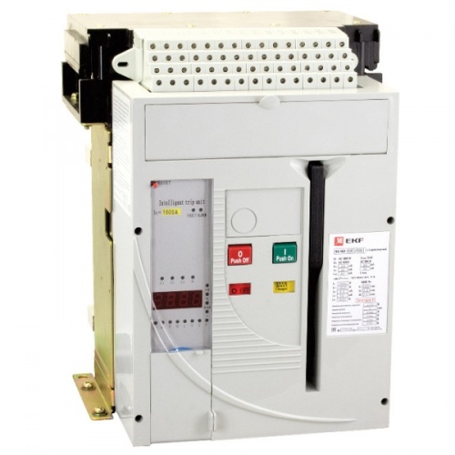 Автоматический выключатель ВА-450 1600/1000А 3P 55кА выкатной EKF | код. mccb450-1600-1000v | EKF 