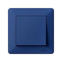 ATLASDESIGN AIR 1-постовая РАМКА, АКВАМАРИН/дымчатый черный | код ATN221101 | Systeme Electric