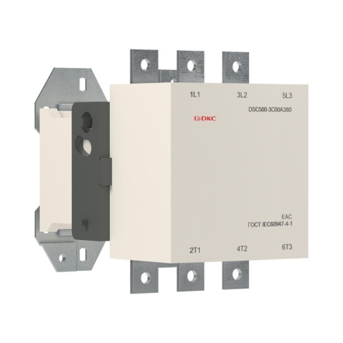 Магнитный контактор DSC500-3C00A380 500А 250кВт (AC3) кат 380В AC | код DSC500-3C00A380 | DKC Магнитный контактор DSC500-3C00A380 500А 250кВт (AC3) кат 380В AC | код DSC500-3C00A380 | DKC
