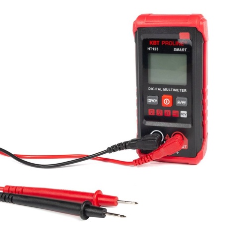 Мультиметр цифровой SMART KT 123 | код 88550 | КВТ фото 4 Мультиметр цифровой SMART KT 123 | код 88550 | КВТ фото 4