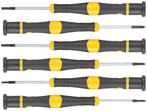 Отвертки для точных работ CrV, 6 шт., PH/SL, пластиковый кейс | код 56145 | FIT фото 5 Отвертки для точных работ CrV, 6 шт., PH/SL, пластиковый кейс | код 56145 | FIT фото 5