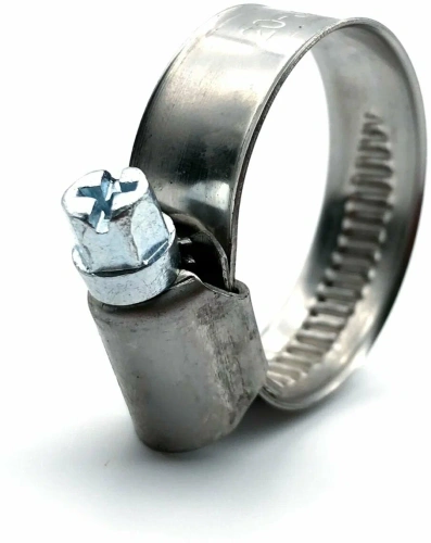 Хомут червячный 150-170/9 W2 нержавеющая сталь 1Л 150-170-7 Н ГОСТ 28191-89 | код H150-170ECO42 | Мир хомутов