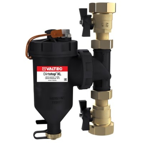 Фильтр-дешламатор с пластиковым корпусом (Dirstop XL), 1" | код. VT.382.B.06 | VALTEC Фильтр-дешламатор с пластиковым корпусом (Dirstop XL), 1" | код. VT.382.B.06 | VALTEC
