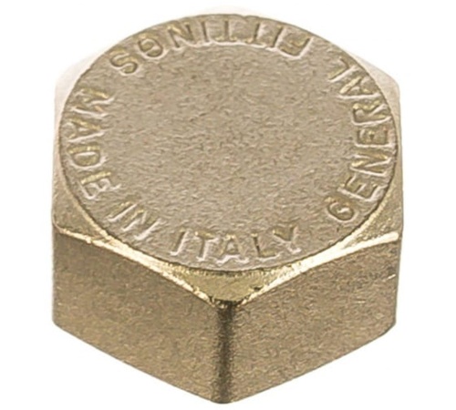 Заглушка ВР никелированная 1/2 (SFT-0027-000012) | код RG008Q0R2OEI0J | STOUT