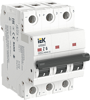 ARMAT Авт. выкл. M06N-DC 3P Z 5А IEK | код AR-M06N-3-Z005DC | IEK