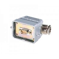 Вилочный разъем REVOS D-SUB, 9 контактов, Size 6, контактная вставка крышка разъема с кабельным вводом М20х1,5, 40 V, 5 А | код Z7.415.0235.0 | Wieland