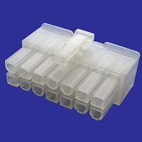 Разъём питания низковольтный RUICHI MF-2x7F+клеммный, 14 контактов | код 107383 | Ruichi