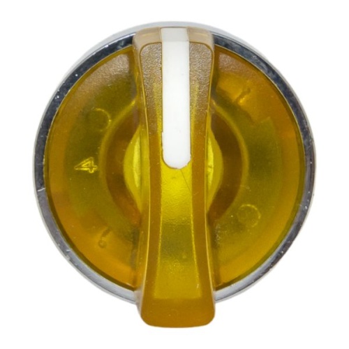 Исполнительный механизм переключателя ХB4 желтый на 2 положения возвратный без фиксации, с подсветкой с короткой ручкой PROxima | код XB4BD2L-Y | EKF фото 3