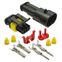 Разъём авт. соединитель RUICHI 7021-1.5, 12/ 24 (DC) В | код 107711 | Ruichi