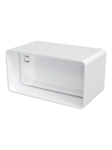 Соединитель с обратным клапаном пластиковый 55х110 | код 511СКПО | ERA Соединитель с обратным клапаном пластиковый 55х110 | код 511СКПО | ERA