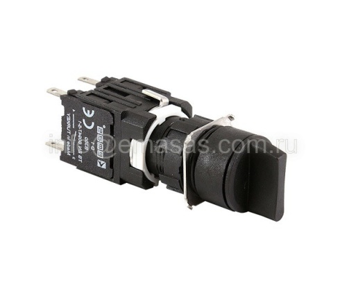 Переключатель на 2 положения с фиксацией (1Н.О) | код D100YS20 | EMAS Переключатель на 2 положения с фиксацией (1Н.О) | код D100YS20 | EMAS