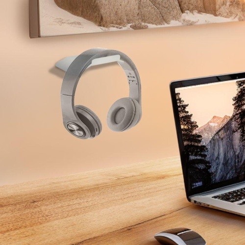 Держатель для наушников, настенный, белый, | код 38-0629 | REXANT фото 2