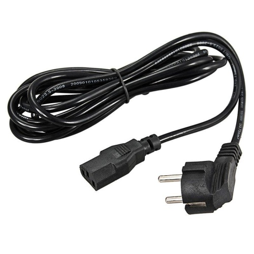 Шнур сетевой СЕЕ 7/7 (Schuko) - IEC 320 C13 3х0.75кв.мм 6А 1.8м Rexant 04-2733