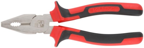 Плоскогубцы комбинированные ''Тренд'' двухцветные прорезиненные ручки хром-никелевое покрытие 180 мм | код 47565 | FIT фото 4