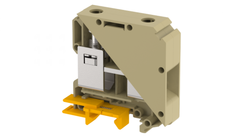 Клемма проходная винтовая 70 мм2, на 2 подключения, хаки KUT50/70(K) | код 1110010006 | Elmex Клемма проходная винтовая 70 мм2, на 2 подключения, хаки KUT50/70(K) | код 1110010006 | Elmex