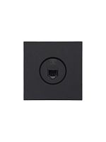 Розетка телефонная евро СП ZIMA IP20 черн. бархат LEZARD 704-4288-137