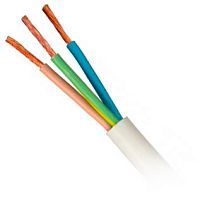 Провод ПВСмб 2х1.5 (бухта 50м) белый Народный ТРТС | код SQ0118-0803 | РЭМЗ ТМ