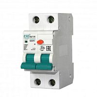 АВДТ-32N M 1P+N 32А/30мА/6кА/хар-ка С (электр., тип АС) ESQ | код 14.03.06.000119 | ESQ