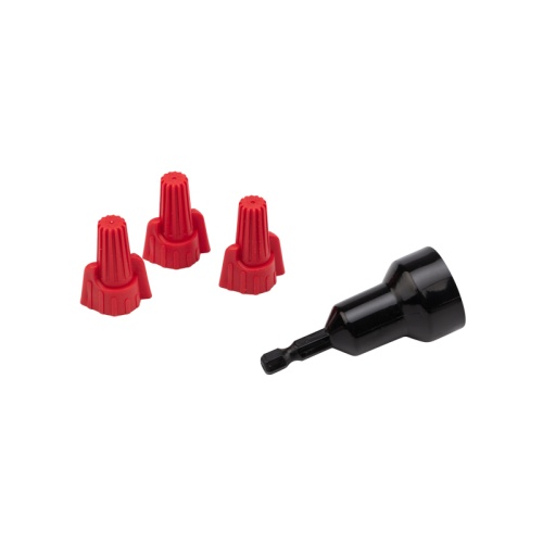 Соединительный изолирующий зажим REXANT с лепестками СИЗ-13 13 мм (1,5-16 мм кв), красный (100 шт./уп.) | код 08-0758 | REXANT