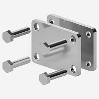 Зажим для подключения гибкой шины 50x40 | код R5BBFFC05040 | DKC