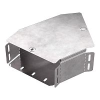 Угол горизонтальный 45 градусов с крышкой Стандарт 200х100 Промрукав | код PR16.0524 | ПРОМРУКАВ