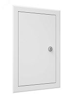 Люк ревизионный с замком, из окрашенной стали 310х460 фланец 250х400 | код ЛТ2540МЗ | EVECS