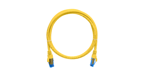 Коммутационный шнур NIKOMAX U/UTP 4 пары, Кат.6 (Класс E), 250МГц, 2хRJ45/8P8C, T568B, заливной, с защитой защелки, многожильный, BC (чистая медь), 24AWG (7х0,205мм), LSZH нг(А)-HFLTx, желтый, 3м | код NMC-PC4UE55B-030-C-YL | NIKOMAX Коммутационный шнур NIKOMAX U/UTP 4 пары, Кат.6 (Класс E), 250МГц, 2хRJ45/8P8C, T568B, заливной, с защитой защелки, многожильный, BC (чистая медь), 24AWG (7х0,205мм), LSZH нг(А)-HFLTx, желтый, 3м | код NMC-PC4UE55B-030-C-YL | NIKOMAX