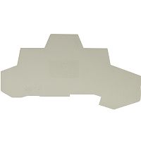 Разделительная пластина, для клемм WKF 1,5 E..., цвет: серый | код 07.312.3653.0 | Wieland